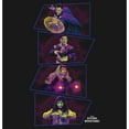 thumbnail image 2 of Girl's Marvel Doctor Strange in the Multiverse of Madness Neon Panels  Graphic Tee Black X Large, 2 of 4
