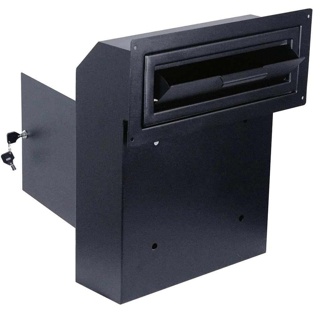 POCHAR Mailbox Slot Drop Box for Mail Delivery, Key Return, Deposit