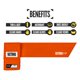 thumbnail image 3 of Toalla de fútbol NXTRND Streamer para manos y accesorios, 3 of 4