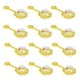 thumbnail image 3 of 3x Pack de 12 Estrellas Decorativas Mini Sonajeros Baby Shower Proveedor de Bautizo 2'' - Amarillo, 2 Pulgadas, 3 of 8