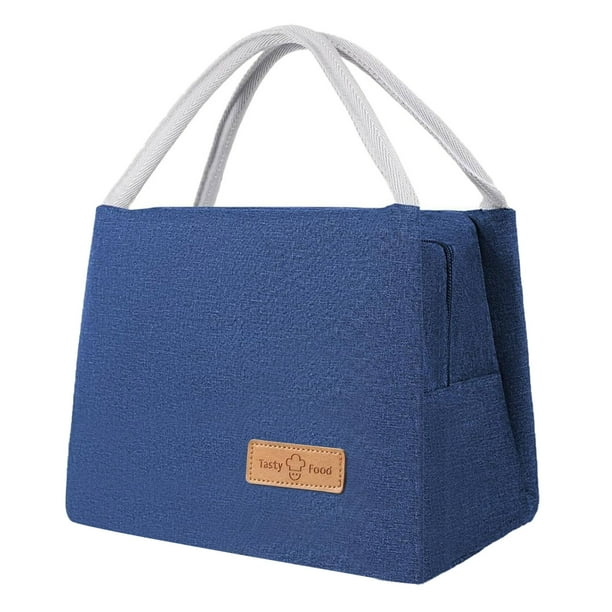 Bolsa térmica para el almuerzo, de poliéster a prueba de fugas, para llevar comida caliente o fría al trabajo