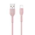 thumbnail image 1 of Câble de Chargement 2A Cordon de Charge Rapide en Silicone USB-A vers Interface iOS Cordon de Chargeur de Synchronisation de Données Compatible avec Appareils iOS 1 M/3 Pi, 1 of 6
