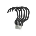 thumbnail image 3 of QAZbgdl Heavy Duty Garage Storage Hooks | 1-Pack Wall & Ceiling Mount Bike & Tool Hooks | Black & Red Metal Organizer for Garage, Shed, or Workshop, 3 of 3