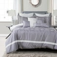 thumbnail image 1 of HGMart Bedding Comforter Set Bed In A Bag - 7 Piece Luxury LEVORA microfiber Bedding Sets - Oversized Bedroom Comforters,LEVORA, King, 1 of 5