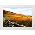 thumbnail image 3 of Alan Hausenflock 4x24 White Modern Wood Framed Wall Art Titled - Fire Ridge I, 3 of 5