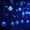 Blue, variant on ZOELNIC Snowflake Window Curtain Lights, 11.5ft 96 LED Snowflake Christmas Icicle Lights with 8 Modes Twinkle Fairy Light for Christmas Tree,Bedroom,House, Holiday,Yard Decoration (Warm White)