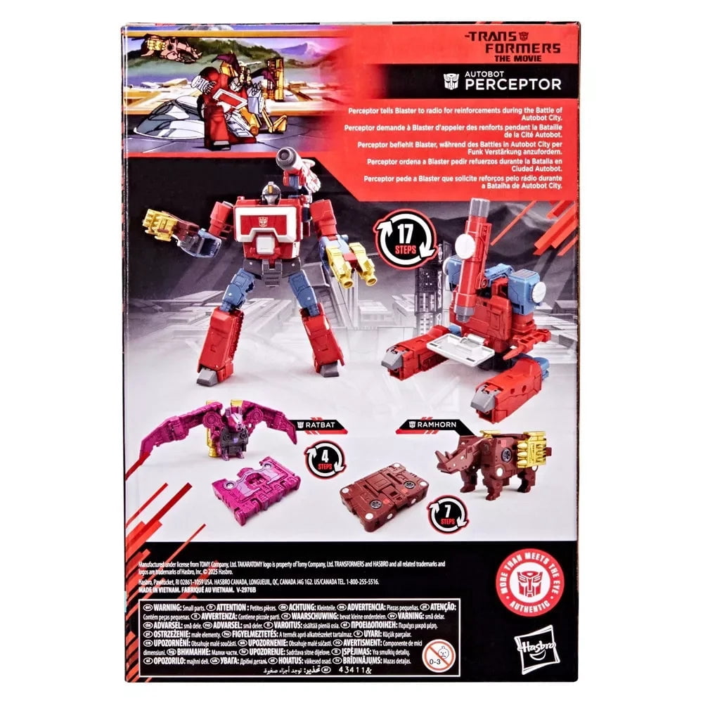 Autobot Perceptor MTMTE Collection | Transformers Studio Series | Transformers: The Movie Battle of Autobot City
