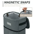 thumbnail image 3 of HOTOR Car Trash Can with Lid, Leak-Proof Car Garbage Can with Mesh Pockets, Car Accessories, 2 Gallons, Gray, 3 of 6