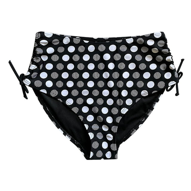 B91xZ Maillot de Bain Femme Rétro Froncé Short de Bain Froncé Tankinis Culotte, Gris TTG
