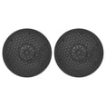 thumbnail image 1 of Soporte giratorio de 10 pulgadas en paquete de 2 con rodamientos de bolas de acero, negro, 1 of 7