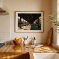 thumbnail image 3 of Under the D Tracks, Brooklyn - Brooklyn New York Photography Oak Framed Wall Art Print 20 x 30 inches, 3 of 6