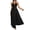 Black, variant on Women'S Maxi Summer Dresses Halter V Neck Beach Dresses for Women A-Line Casual Dress for Vacation