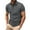 GY2, variant on Gyexs Mens Ribbed Polo Shirts Short Sleeve V Neck Slim Fit Polo T-Shirt Casual Button Classic Fit Collared Golf Shirts Summer Clothes GY1, Size XXL