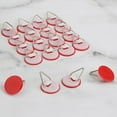 thumbnail image 2 of 20x Disc Plate Hangers Picture Hanging Stick on Invisible Hooks, 2 of 6