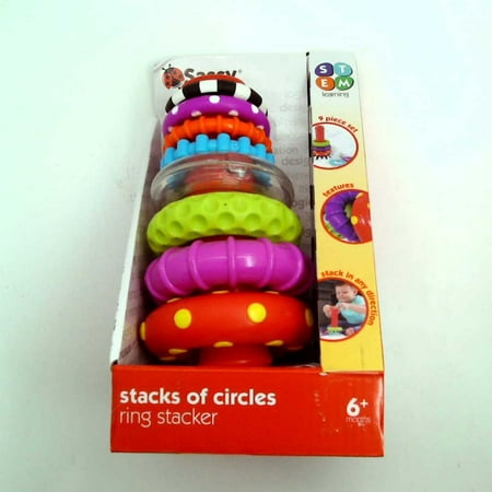 Sassy Stacks of Circles Ring Stacker