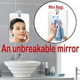 thumbnail image 1 of Espejo de afeitar antivaho Espejo de baño sin niebla con gancho de afeitar para hombres y mujeres, 1 of 8