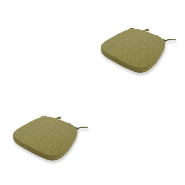 Almohadillas para silla Cateissary Cojín Antideslizante Espesar Soporte de cadera Respaldo extraíble 43x41x35cm