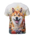 thumbnail image 2 of Welcome Spring Summer Shiba Inu Portrait Flower Blue Sky All Over Print 3D Shirt Unisex Merch Shibas Dog Lovers Gifts Idea - 12001, 2 of 6