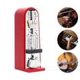thumbnail image 6 of Mechanical Metronome Professional Metronome Practical Accurate Track Beat Tempo Metal for Ukulele Cello Saxophone Instrument Red, 6 of 8