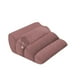 thumbnail image 3 of Almohada de cuña para cama con soporte para piernas, cómoda y multiusos. Rosa, 3 of 9