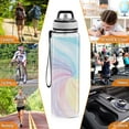 thumbnail image 7 of Sports Water Bottle 1000ML Tritan Food Grade Clear Water Bottle Fitness Outdoor Sports Bike Beautiful Vortex, 7 of 7