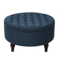 thumbnail image 6 of Abble 32" Tufted Round Storage Cocktail Ottoman, 6 of 9
