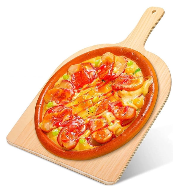 Rewera 1 pieza-espátula de madera para Pizza, tabla para hornear en casa