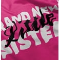 thumbnail image 4 of Sis Announcement Little Sister Youth T Shirt Tee Girls Infant Toddler Brisco Brands 2T, 4 of 5