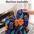 thumbnail image 5 of Pioneer Flower Floral Print Pattern Bathroom Rugs Mat, Non Slip Microfiber Bathroom Rug with Rubber Backing, Soft Mats for Bathroom Floor Tub Shower, 24"x60", 5 of 5