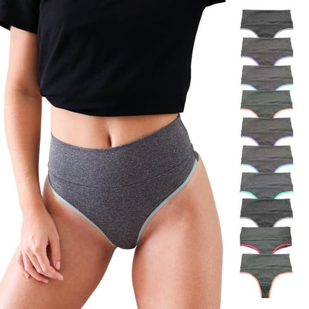 VIÉRE - Pack Of 10 High Waist Compression Fitness Women s Underwear -Lingerie - Underwear Women - Shapewear  Body Shaper For Women  Postpartum Underwear - X-Large