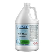 Cesco Solutions Ferric Chloride – 1 Gallon High Concentration Chloride Solution – Wide Applications – Ideal as Etchant Solution, Jewelry Making, Coagulant for Water Treatment