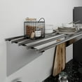 thumbnail image 6 of AmGood 48" Long X 18" Deep Stainless Steel Tubular Wall Shelf | NSF Certified | Appliance & Equipment Metal Shelving, 6 of 8