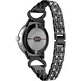thumbnail image 2 of KOMI Bling Bands Compatible with Google Pixel Watch 3 41mm/Pixel watch 2/Pixel Watch Band for Women Men, Dressy Jewelry Metal Wristband Strap Diamond Rhinestone for Google Pixel watch 3 41mm Black, 2 of 7