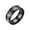 Multicolor, variant on Rings Exquisite Frosted Silk Pattern Inlaid Rhinestone Alloy Ring for Women and Men Fashion Jewelry Elegant Unisex Ring, 5.65 cm, Green