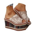 thumbnail image 2 of MKLEKYY Sandalias Ortopédicas para Mujer, Sandalias de Tacón Alto Con Punta de Pez, Sandalias de Moda para Mujer, Sandalias para Mujer, Zapatillas para Mujer, 2 of 4