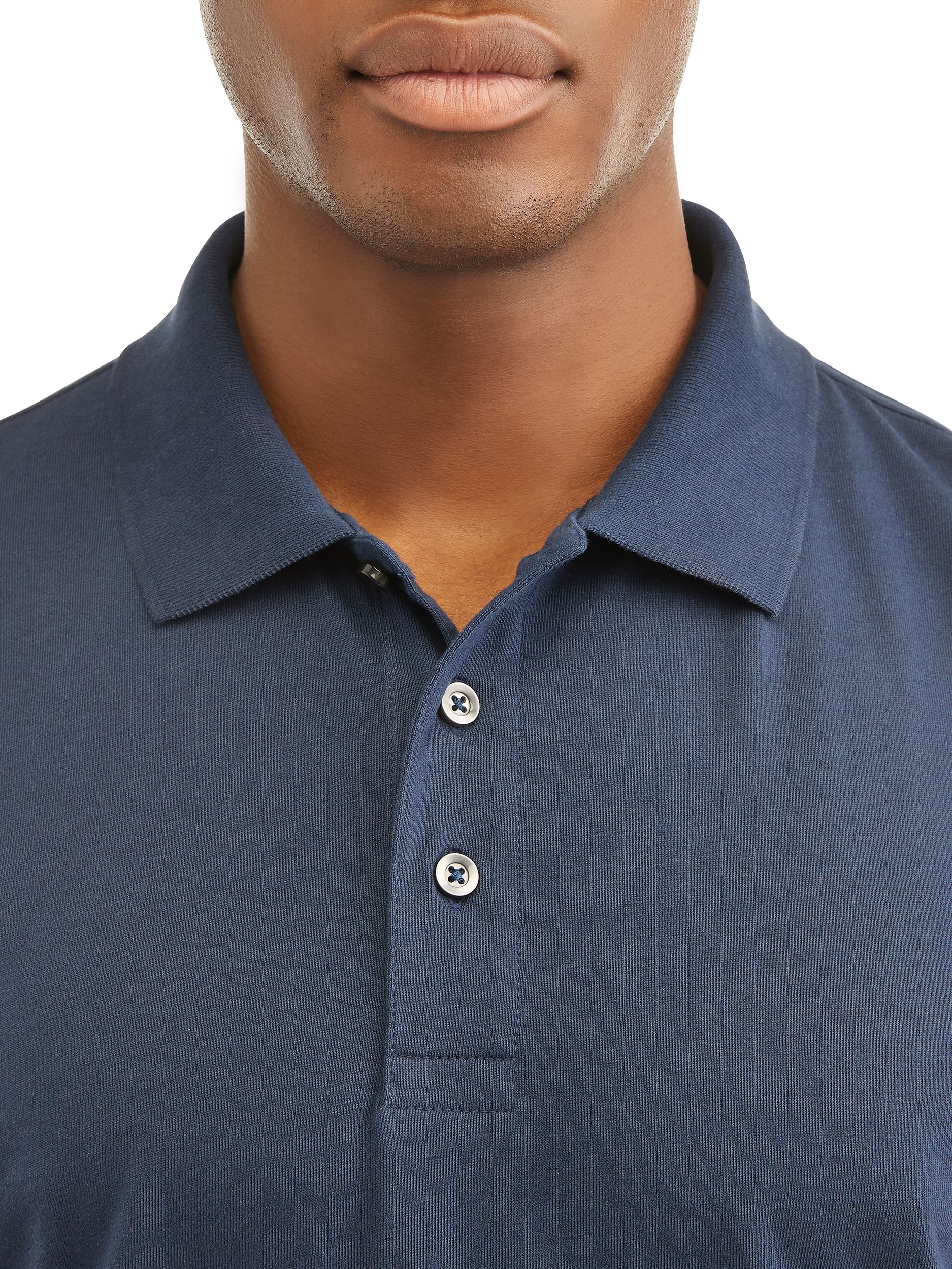George Men's Short Sleeve Solid Polo Shirt - image 3 of 4
