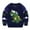Blue, variant on Kids Sweater Dinosaur Sweater Knitwear Cartoon Trend Style Base Shirt Stripes Toddler Sweaters Blue 2 Years-3 Years