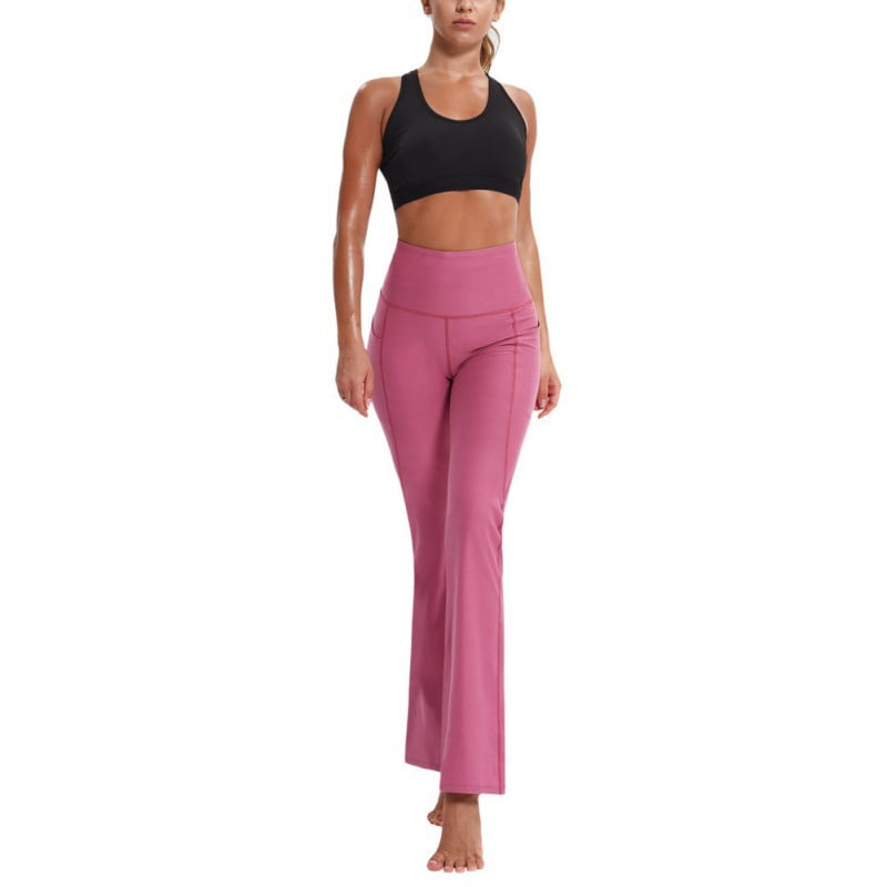 Funcee Womens Casual Slim Tight Bell Bottom Pants Trousers Plus Size - Walmart.com - Walmart.com