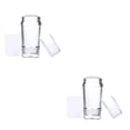 thumbnail image 3 of Soidarity Nail Stamper Jelly Silicone Double Head Portable DIY Nails Seal Forma de embudo Stencil Impresión Decoración Imagen bonita Transparente 2Conjunto, 3 of 6