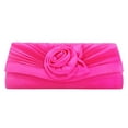 thumbnail image 1 of Bolso Qarigey Rosa roja para Mujer con Cierre para Salidas Nocturnas, 1 of 6
