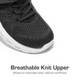 thumbnail image 2 of Zapatillas para Niños DREAM PAIRS KD18001K para Correr Negras Talla 3, 2 of 6