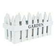 thumbnail image 3 of Gymnture Wooden Fence Planter Box for Patio and Porch - White, 3 of 10