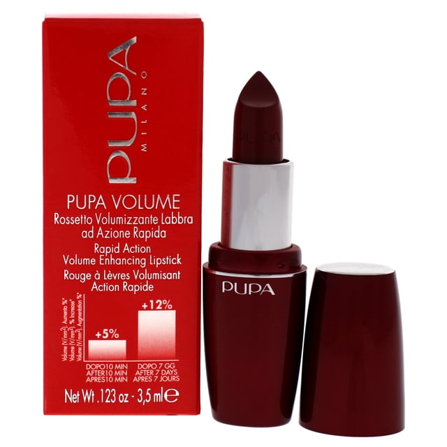 Lápiz labial Pupa Milano Volumen Pupa 402 Rojo Negro 0.123 oz