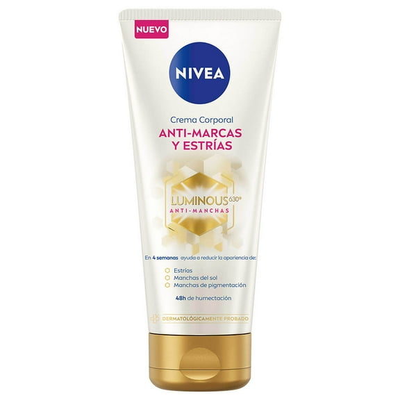 Crema corporal NIVEA Luminous 630 anti marcas y estrías 200 ml