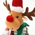 thumbnail image 6 of LuxenHome Animated Singing 16" Tall Moose Holiday Decoration, Battery Operated, 6 of 9