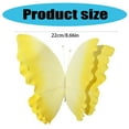 thumbnail image 3 of Oversized Butterflies Wall Ornament for Ceiling Window Display Party Essential Wall Art Multiple Color option, 3 of 9