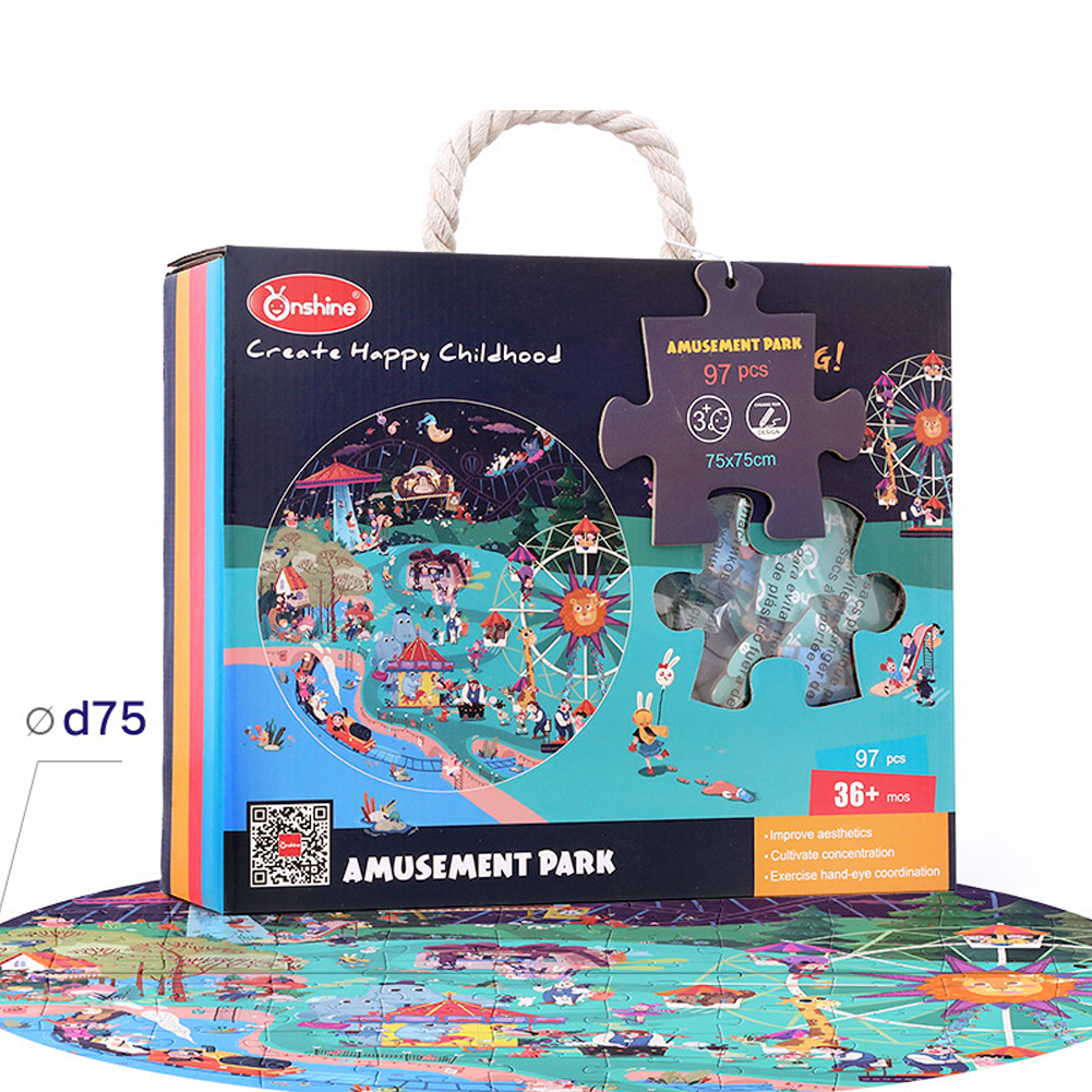 Children PUzzles 3 Years Old Large Pieces Toy for Boys and Girls