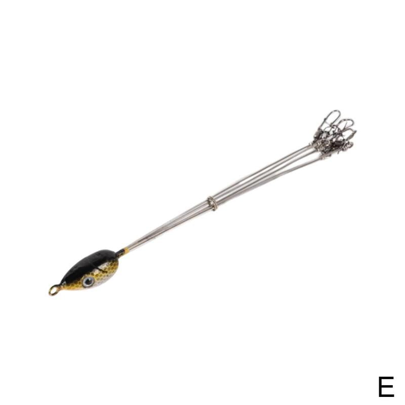 Hot Umbrella Fishing Lure Rig 5 Arms Alabama Rig Head Stainless Steel