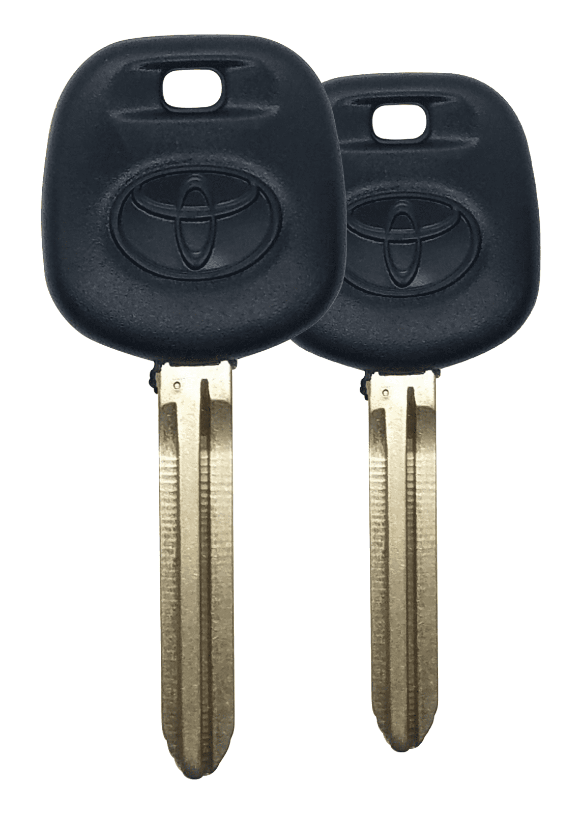 Pair Transponder Chip Ignition Car Key Replacement Blank for Chrysler Dodge Jeep 