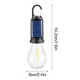 thumbnail image 4 of JilgTeok 1 Packs Solar Outdoor Warm Light Bulb Type Lighting Rechargeable Camping Light LED Ambient Camping Bulb Lights for Hiking Backpacking Emergency Outage, 4 of 9